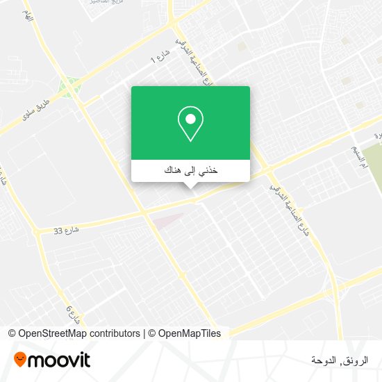 خريطة الرونق