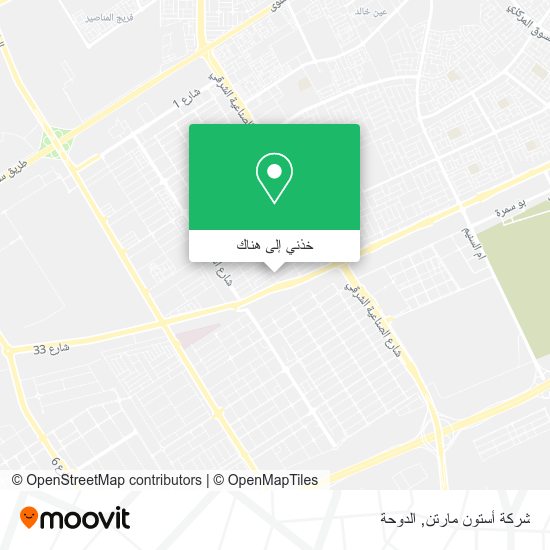خريطة شركة أستون مارتن