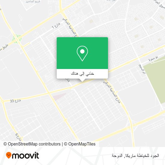 خريطة الجود للخياطة ماريكا