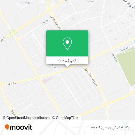خريطة ستار اوان تي ان سي