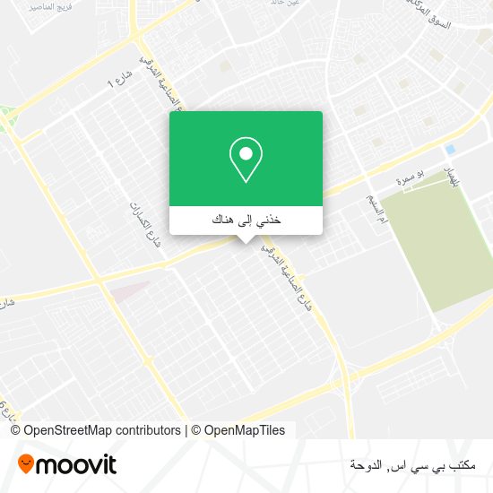 خريطة مكتب بي سي اس