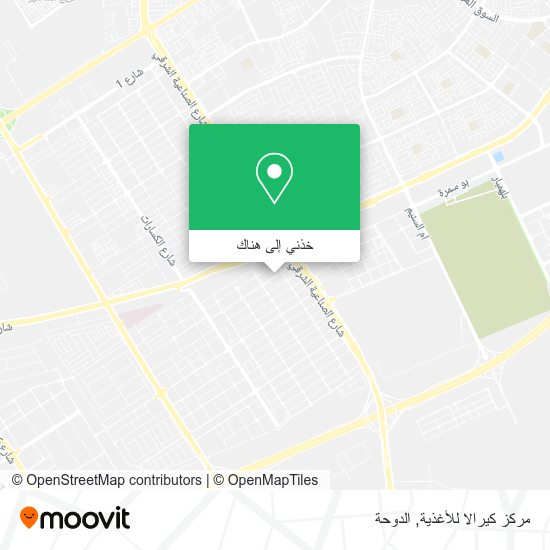 خريطة مركز كيرالا للأغذية