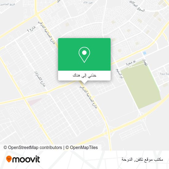 خريطة مكتب موقع تكفن