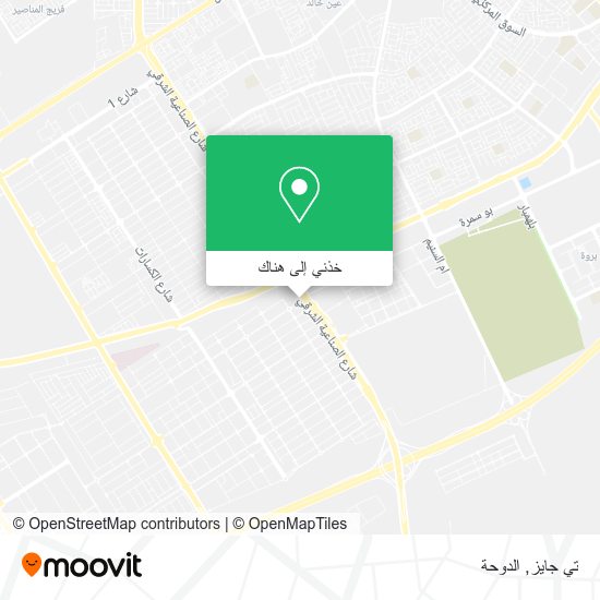 خريطة تي جايز