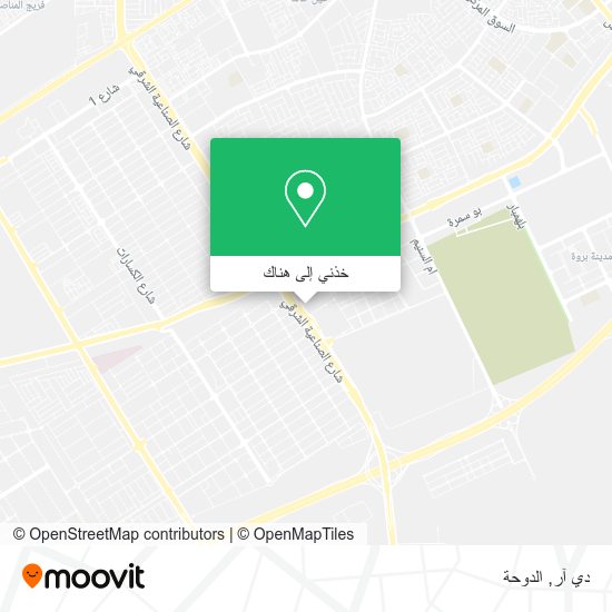 خريطة دي آر