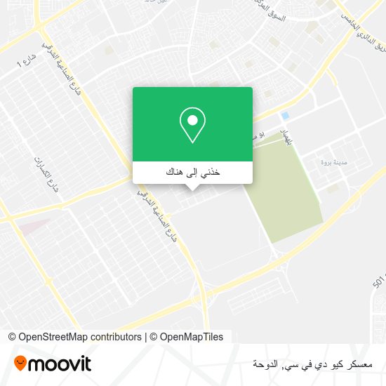خريطة معسكر كيو دي في سي