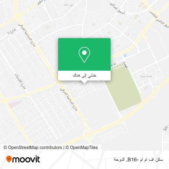 خريطة سكن اف ام ام -B16