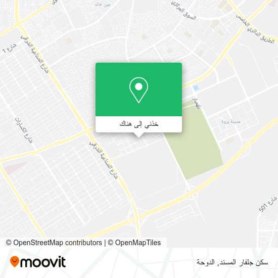 خريطة سكن جلفار المسند