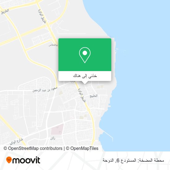 خريطة محطة المضخة: المستودع 6