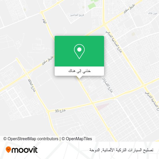 خريطة تصليح السيارات التركية الألمانية