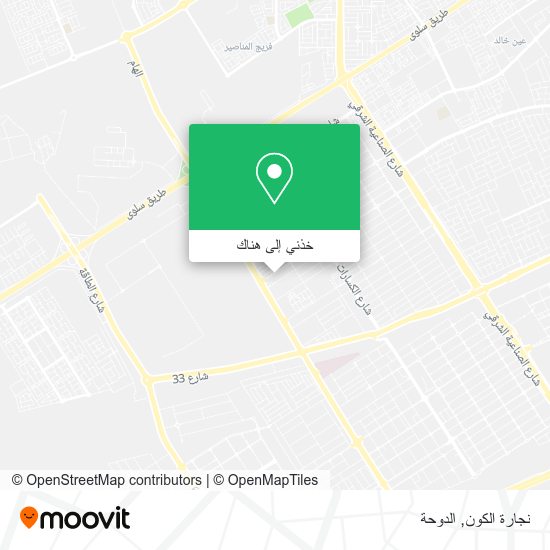 خريطة نجارة الكون