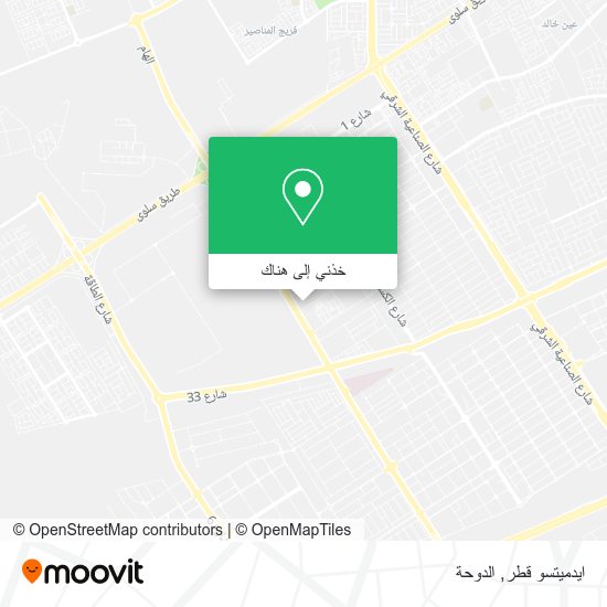 خريطة ايدميتسو قطر