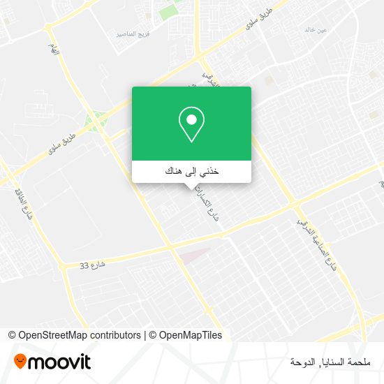 خريطة ملحمة السنايا