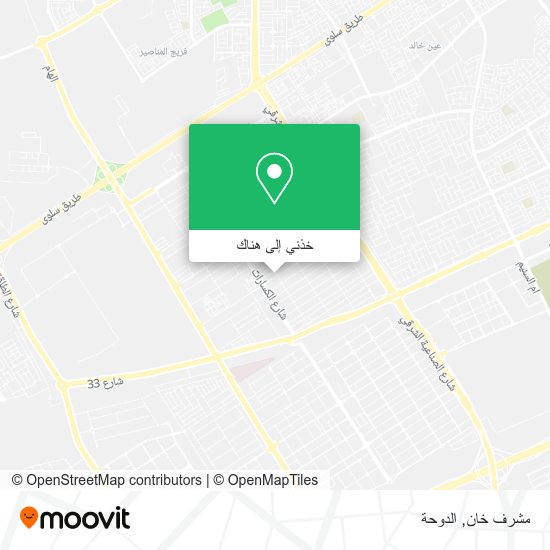 خريطة مشرف خان