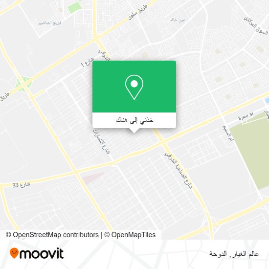 خريطة عالم الغيار