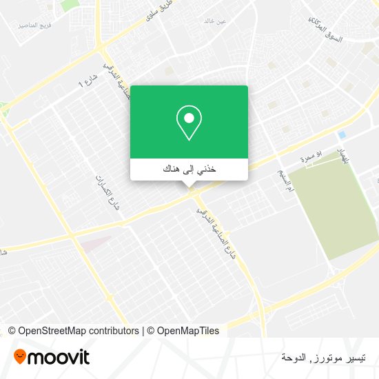 خريطة تيسير موتورز