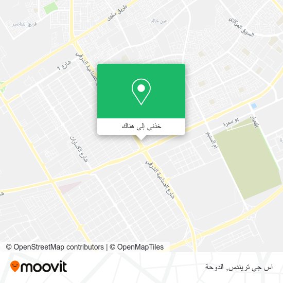 خريطة اس جي تريندس