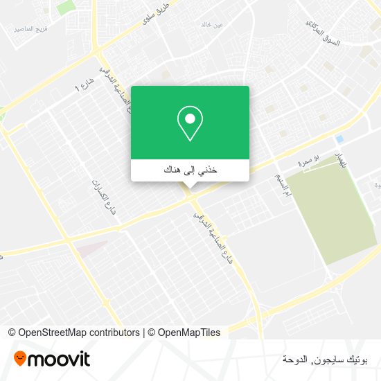 خريطة بوتيك سايجون