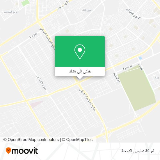 خريطة شركة دنتيس