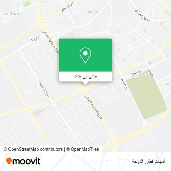 خريطة أمهات قطر
