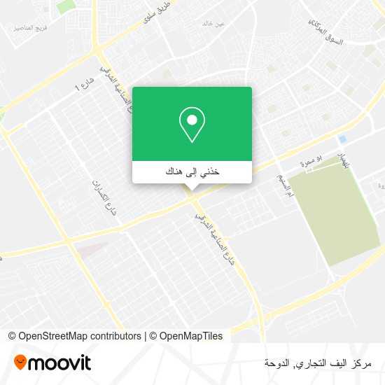 خريطة مركز اليف التجاري