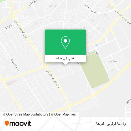 خريطة فول خا كولوني