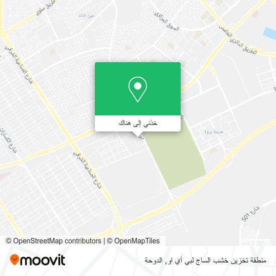 خريطة منطقة تخزين خشب الساج لبي أي او