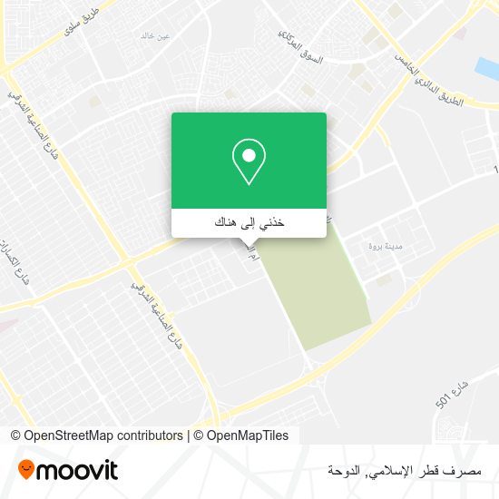 خريطة مصرف قطر الإسلامي