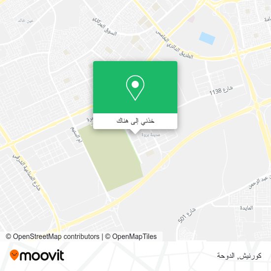 خريطة كورنيش