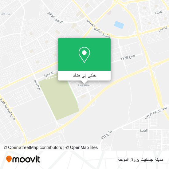 خريطة مدينة جسكيت بروة