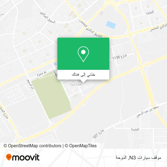 خريطة موقف سيارات N3