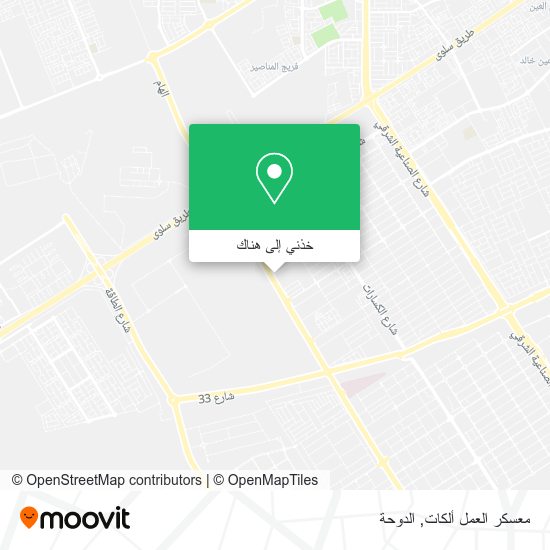 خريطة معسكر العمل ألكات