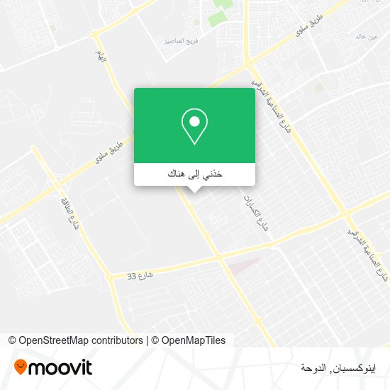 خريطة إينوكسسبان