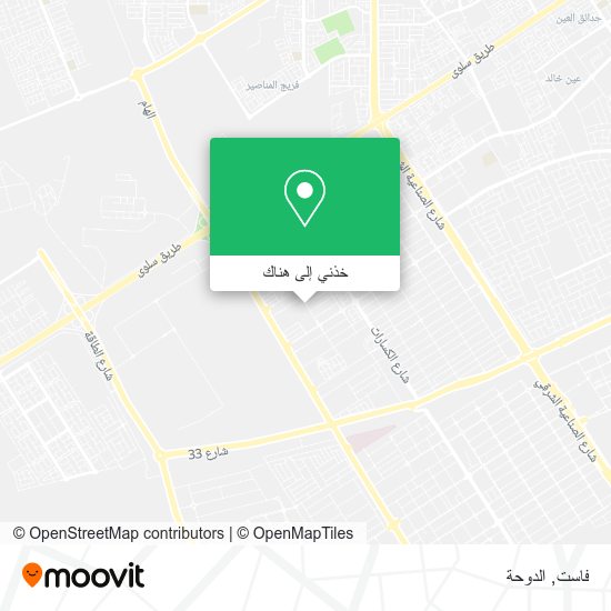 خريطة فاست