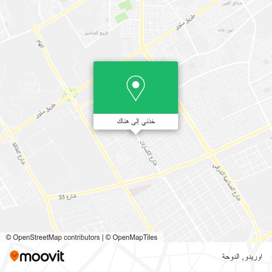 خريطة اوريدو