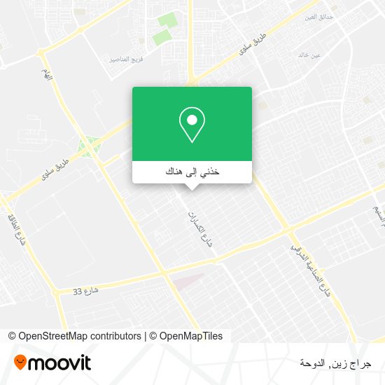 خريطة جراج زين