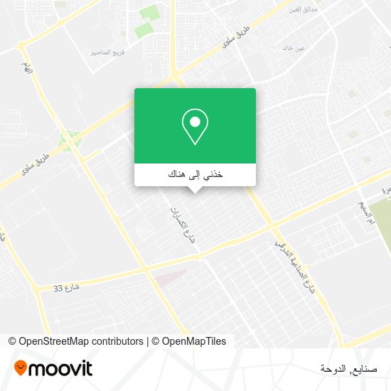 خريطة صنايع