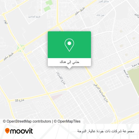 خريطة مجموعة شركات ذات جودة عالية