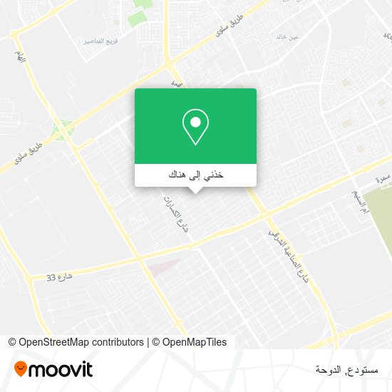خريطة مستودع