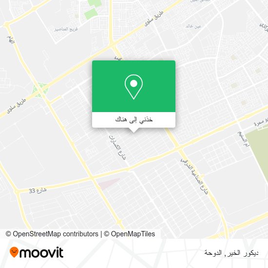 خريطة ديكور الخير