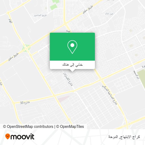 خريطة كراج الابتهاج