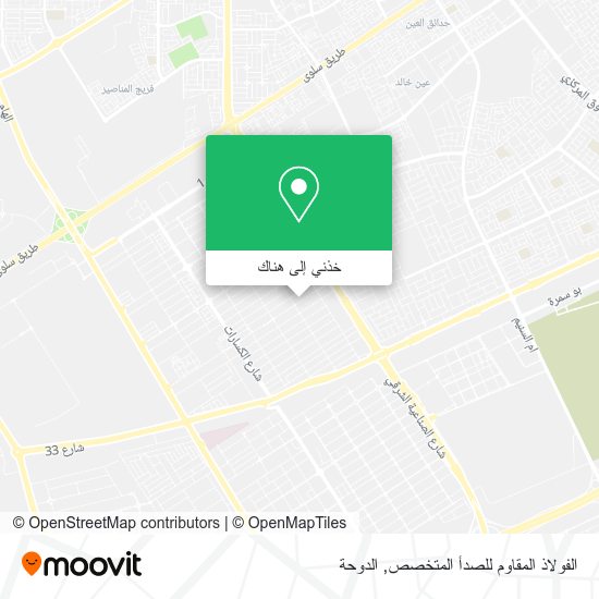 خريطة الفولاذ المقاوم للصدأ المتخصص