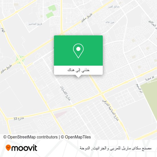 خريطة مصنع سكاى ماربل للمربى والجرانيت