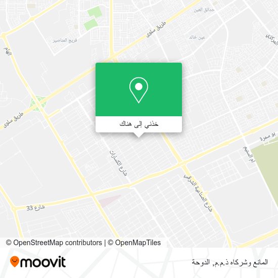 خريطة المانع وشركاه ذ.م.م