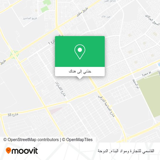 خريطة القاسمي للتجارة ومواد البناء