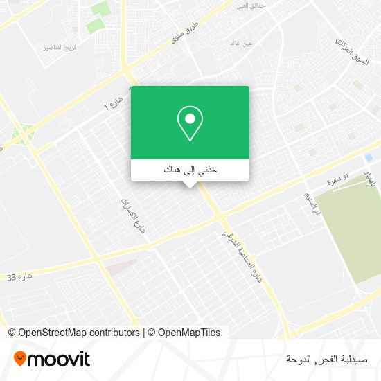 خريطة صيدلية الفجر