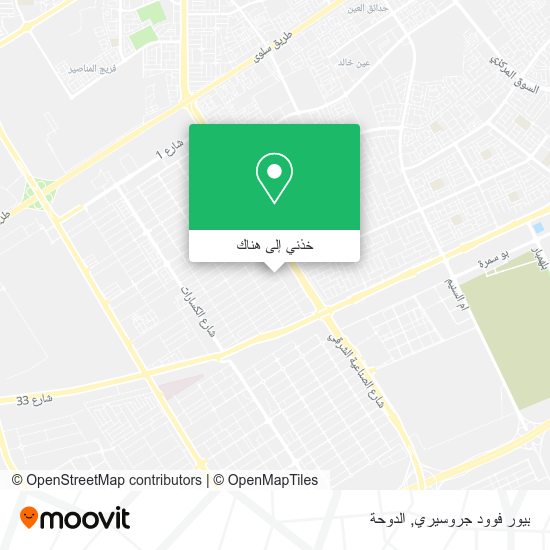 خريطة بيور فوود جروسيري