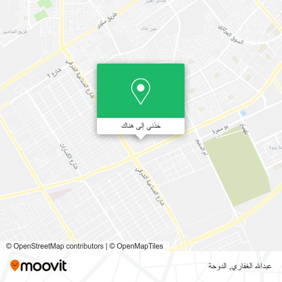 خريطة عبدالله الغفاري