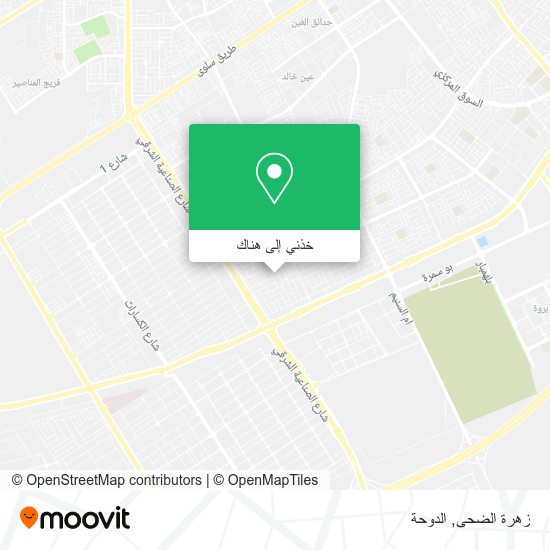 خريطة زهرة الضحى