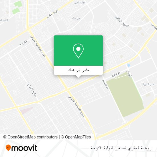 خريطة روضة العبقري الصغير الدولية